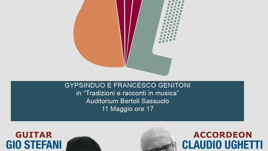 GYPSINDUO ALL’AUDITORIUM BERTOLI