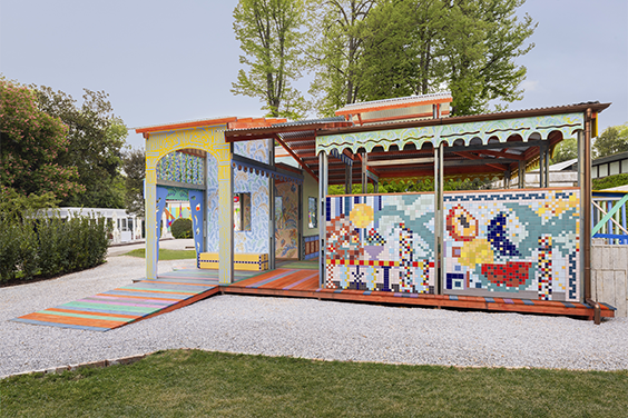 COLOROBBIA E GRUPPO BARDELLI ALLA 60a BIENNALE ARTE DI VENEZIA CON L’ARTISTA SOL CALERO