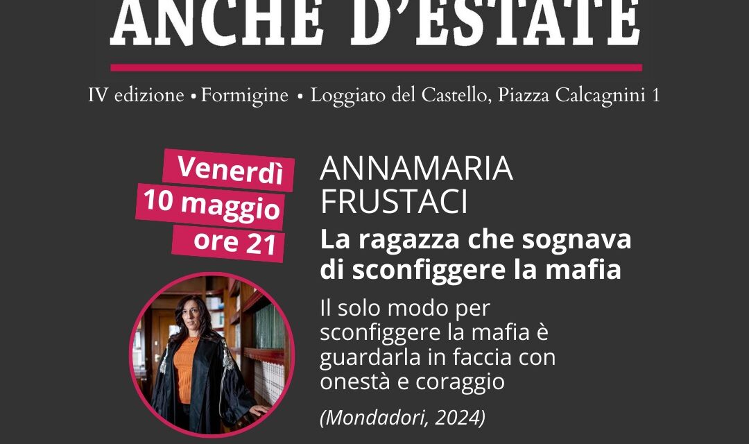 DI MAFIA PARLAIMO ANCHE D’ESTATE – IV edizione