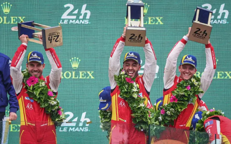 La Ferrari trionfa alla 24 Ore di Le Mans