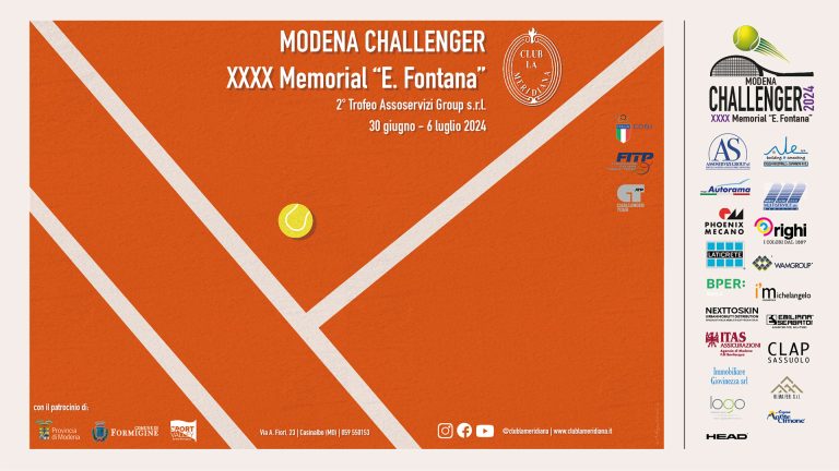 Al Modena Challenger ATP 75 è tempo di finali