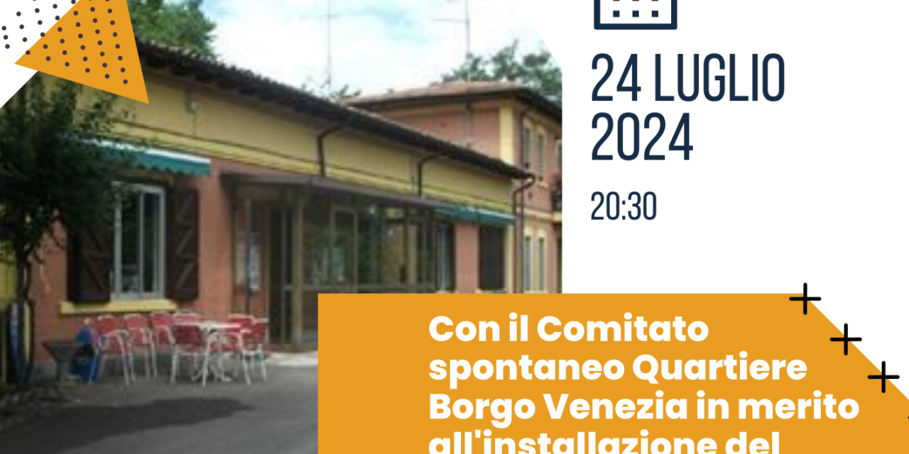 MERCOLEDÌ INCONTRO PUBBLICO SUL RIPETITORE 5G