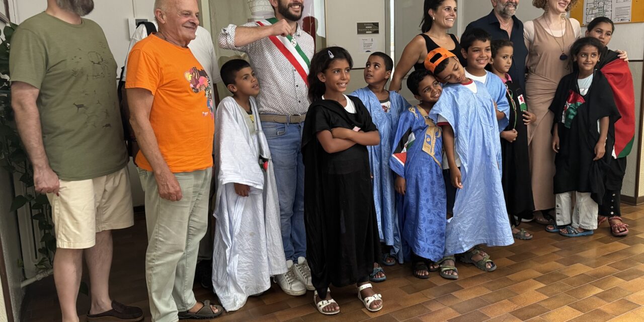 I bambini saharawi in visita a Fiorano Modenese
