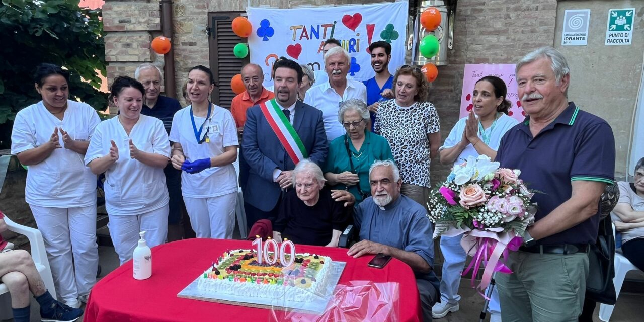 Auguri a Iulghe Compagni per i suoi 100 anni