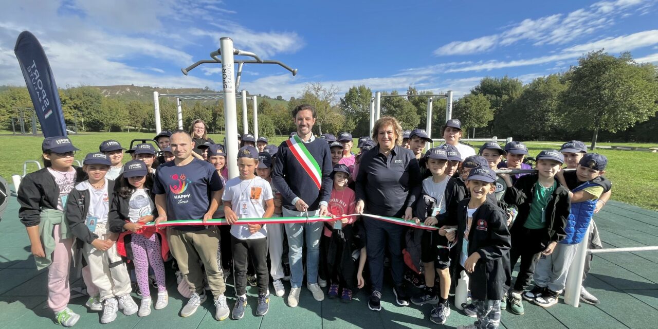 Inaugurazione della Nuova Area Sportiva al Parco dei Popoli