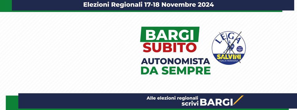 *VOTA LEGA, SCRIVI BARGI*
