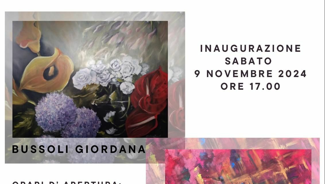 LA NUOVA MOSTRA ALLA GALLERIA CAVEDONI