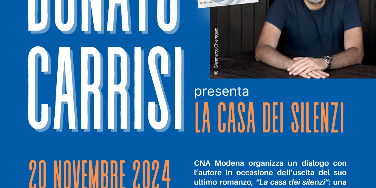 DONATO CARRISI AL TEATRO CARANI