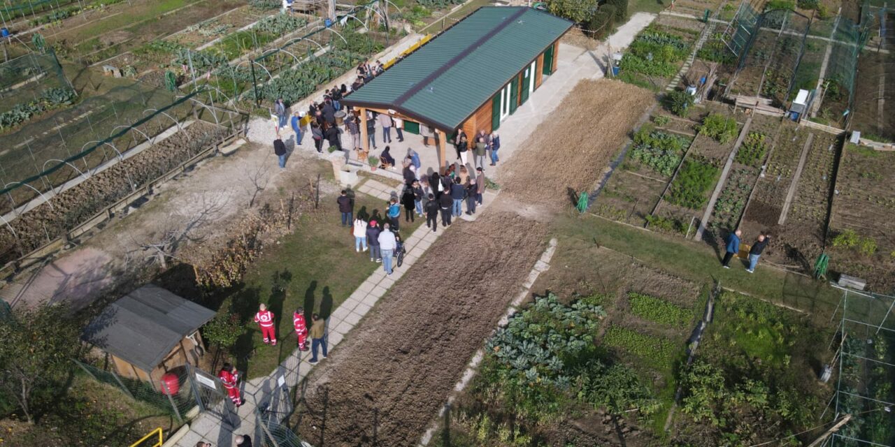 Inaugurata la struttura a servizio degli orti