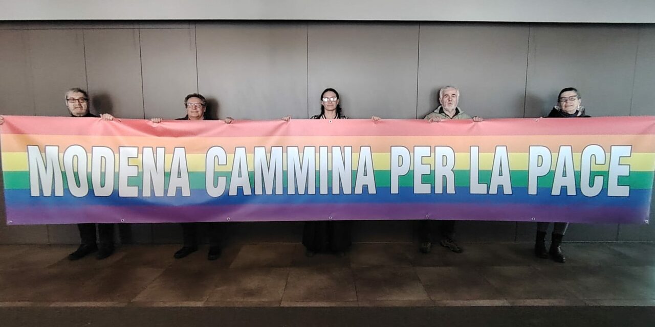 Modena, 1 gennaio 2025 – 1° Marcia per la Pace: Modena cammina per la Pace “Fuori la guerra dalla storia”