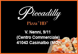Auguri targati Piccadilly