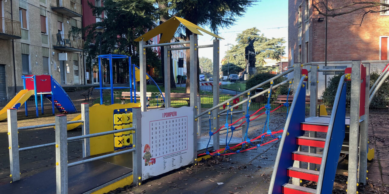 MARANELLO, INSTALLATO UN GIOCO INCLUSIVO AL ‘PARCO DEI PICCOLI’