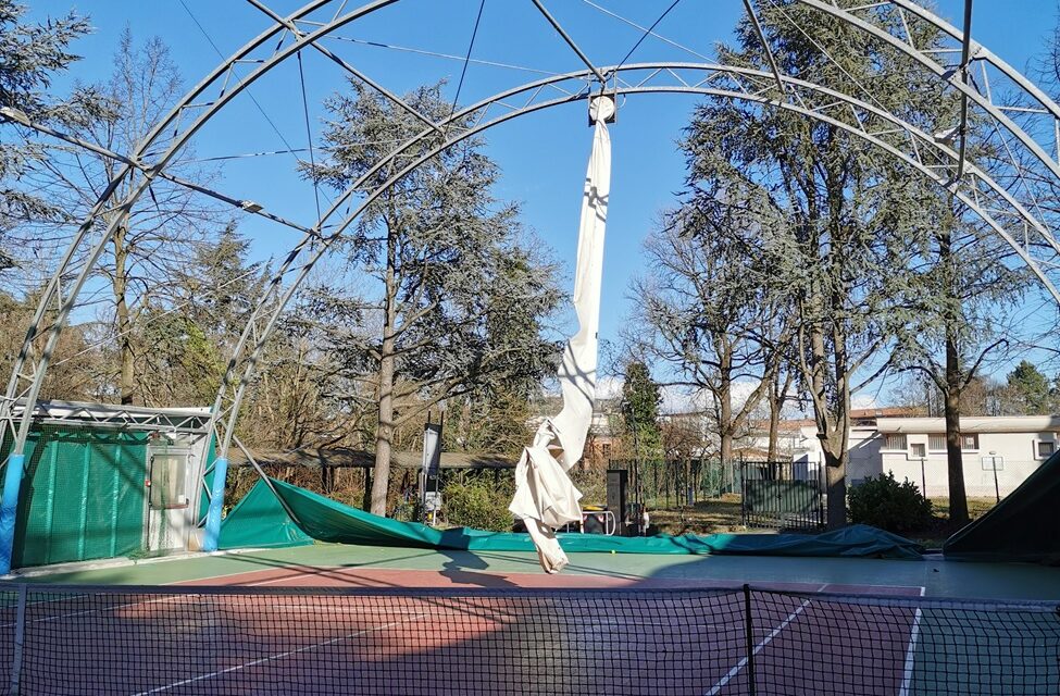 Danni da maltempo a Fiorano Modenese