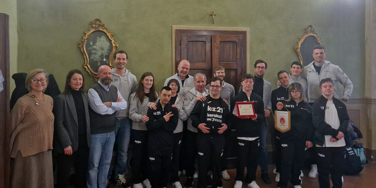 TEAM KC21 RICEVUTO IN MUNICIPIO
