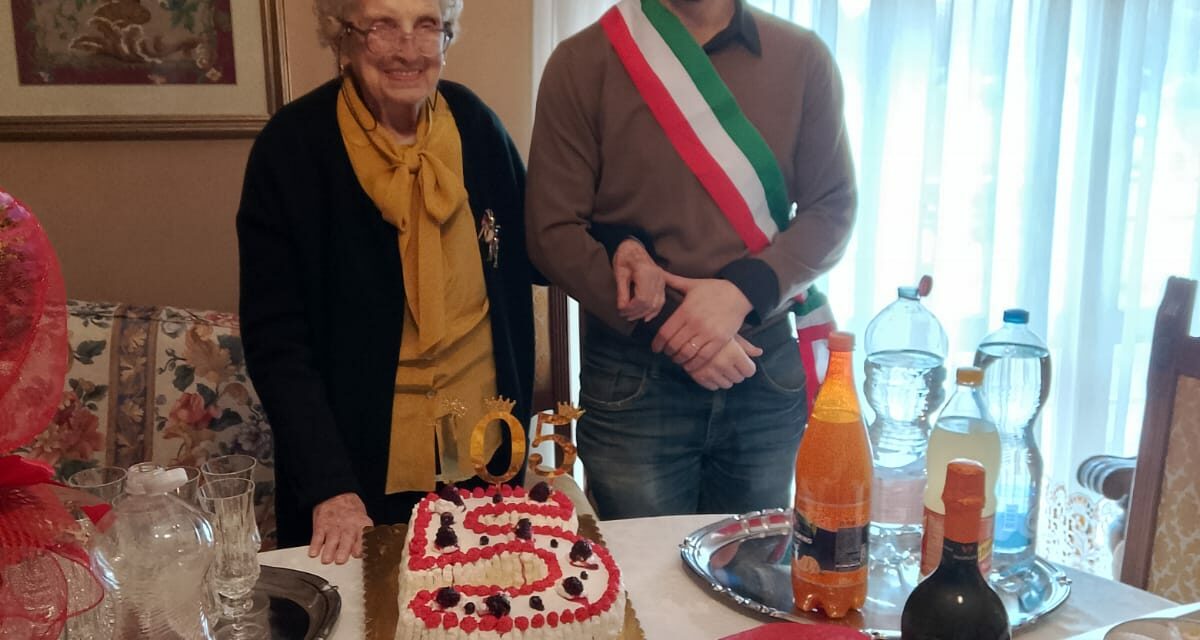 Oriele Casolari festeggia 105 anni