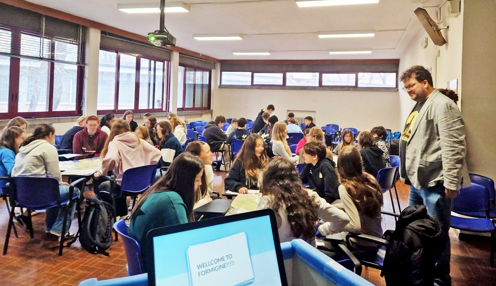 Studenti tedeschi in visita