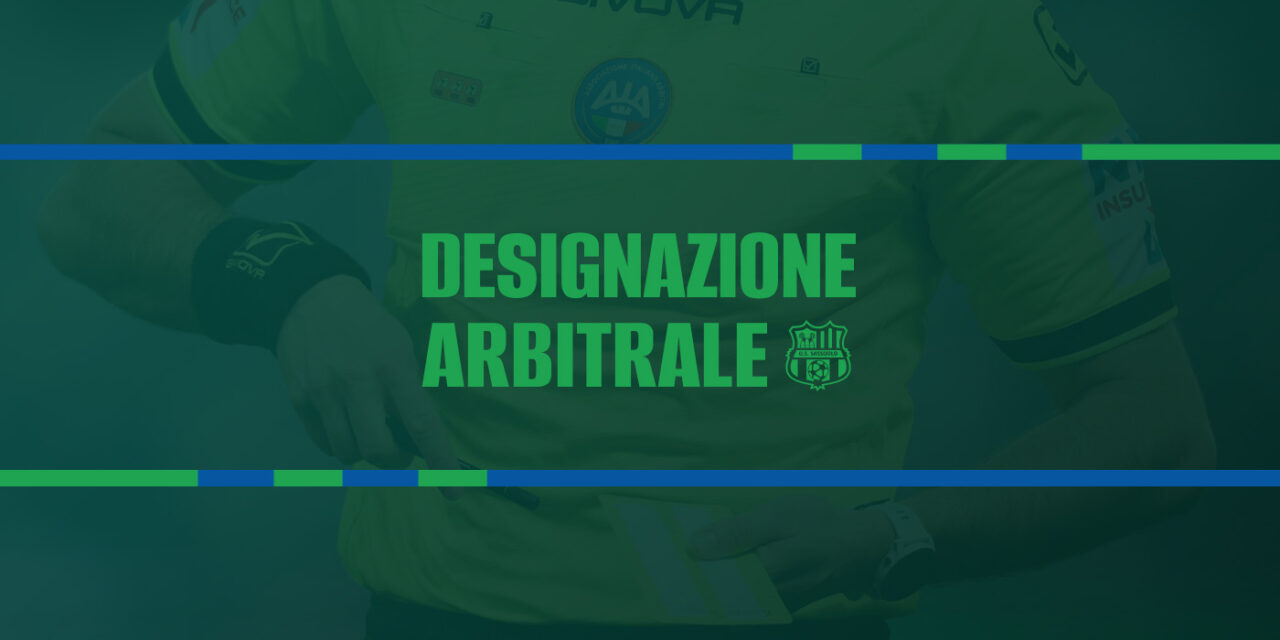 Arena dirigerà la gara di Pisa