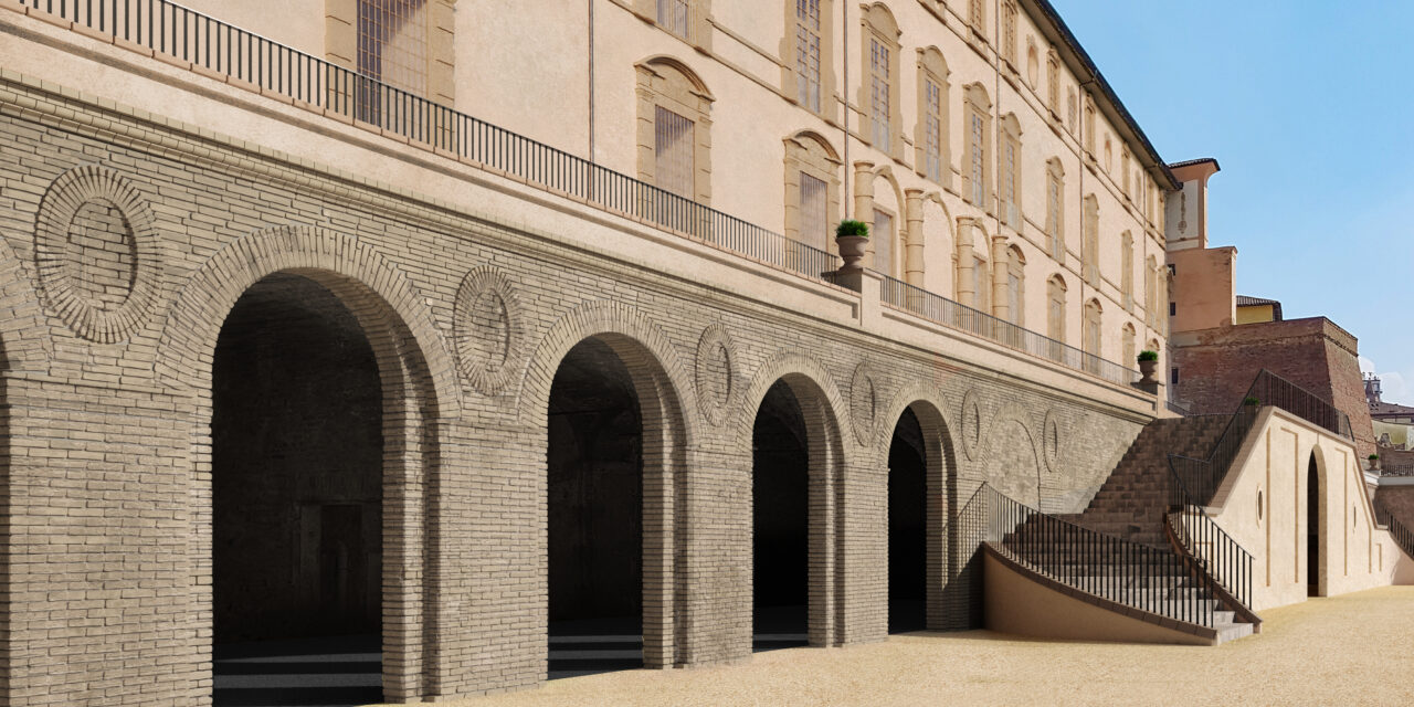 Presentata la nuova facciata restaurata e i futuri sviluppi degli interventi in Peschiera Ducale e Parterre