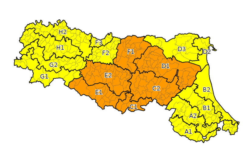 Allerta meteo per mercoledì 12 marzo