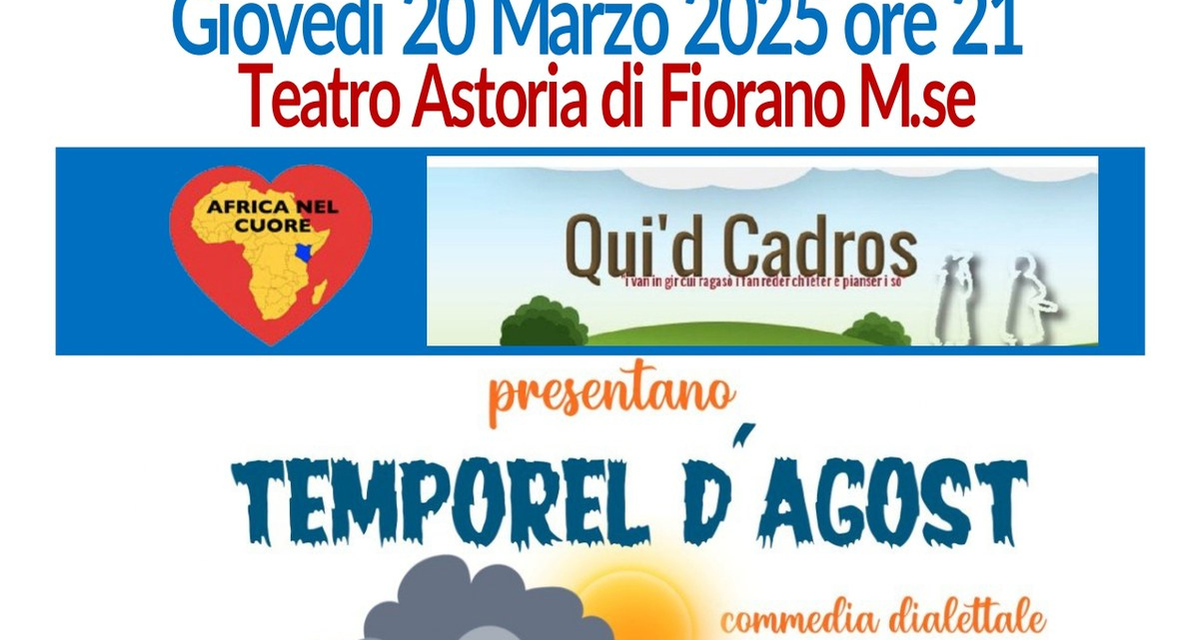 Spettacolo teatrale: Temporel d’agost