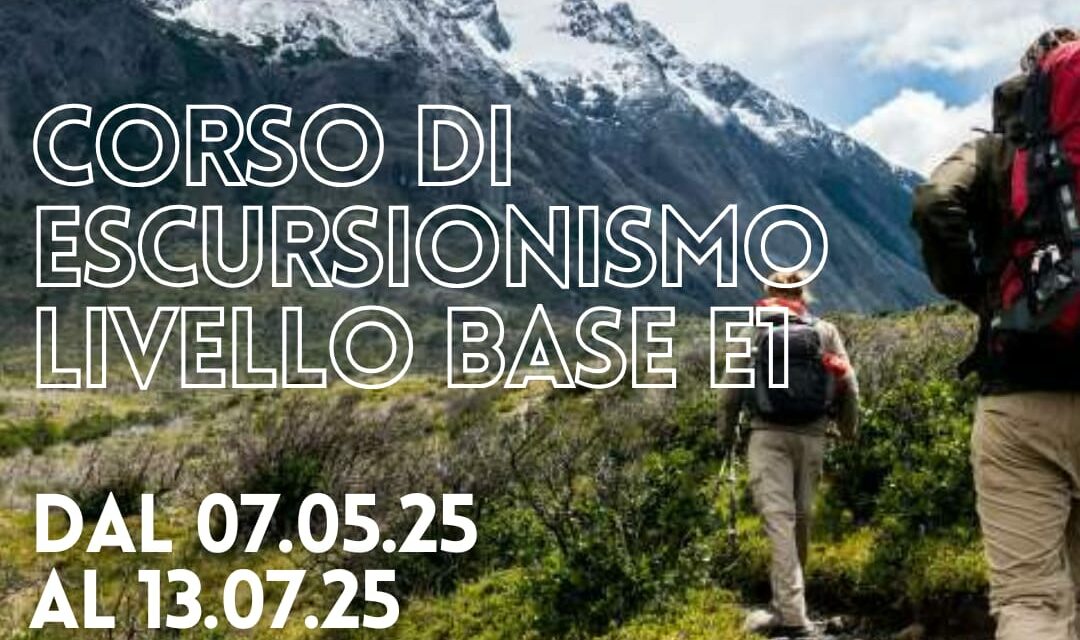 CORSO DI ESCURSIONISMO CON CAI SASSUOLO