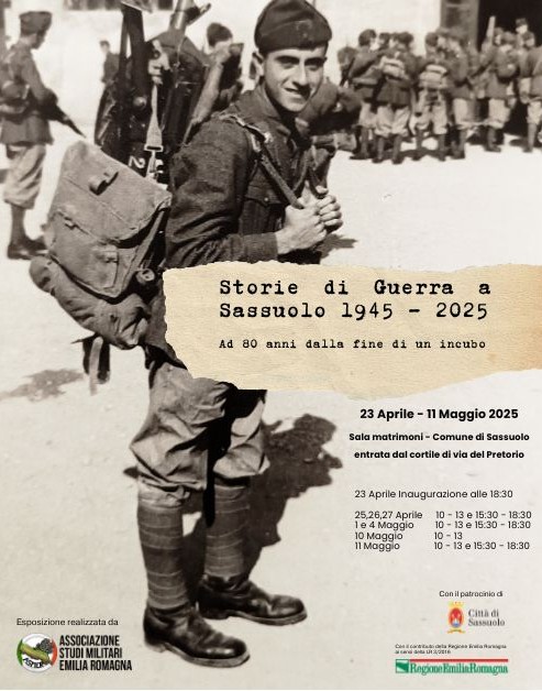 80° ANNIVERSARIO DELLA LIBERAZIONE: UNA DOPPIA MOSTRA A CURA DI ASMER
