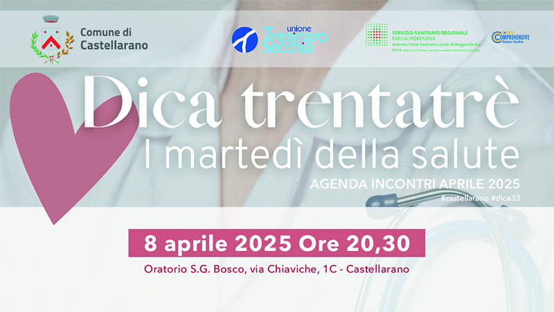A Dica Trentatré l’8 aprile parleremo di celiachia e diabete di tipo 1