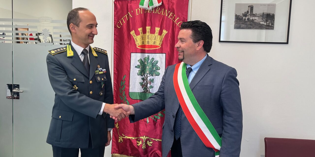 MARANELLO, COMUNE E GUARDIA DI FINANZA RINNOVANO L’INTESA