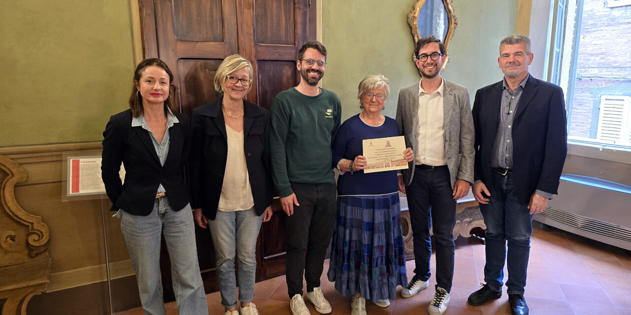 DONATELLA TERMANINI RICEVUTA IN MUNICIPIO