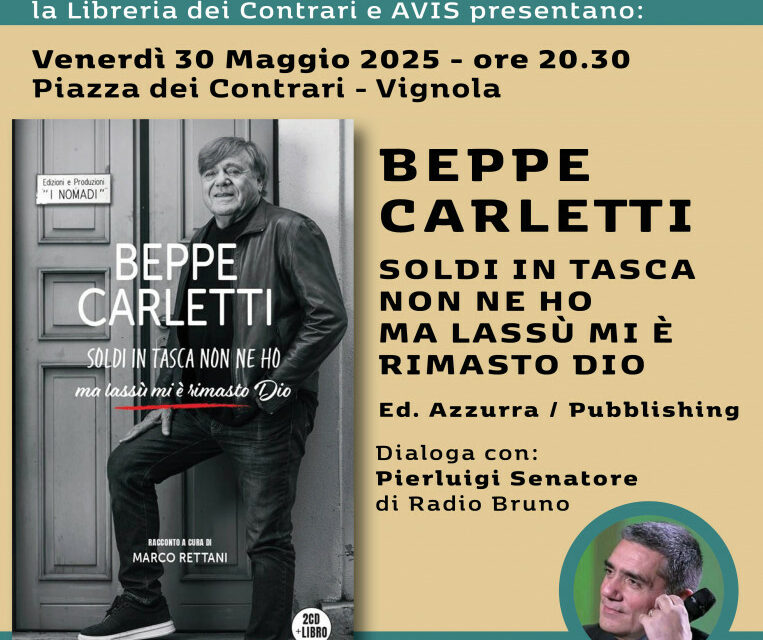 “Soldi in tasca non ne ho… ma lassù mi è rimasto Dio”, Beppe Carletti si racconta
