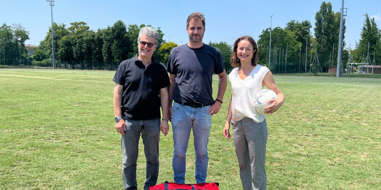 IL CAMPO SPORTIVO DI VIA TOSCANA TORNA A ILLUMINARSI