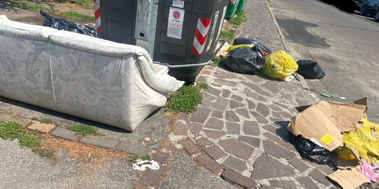 Stefania Giavelli (FdI), protesta:” PATTUME SOTTO LE STELLE “