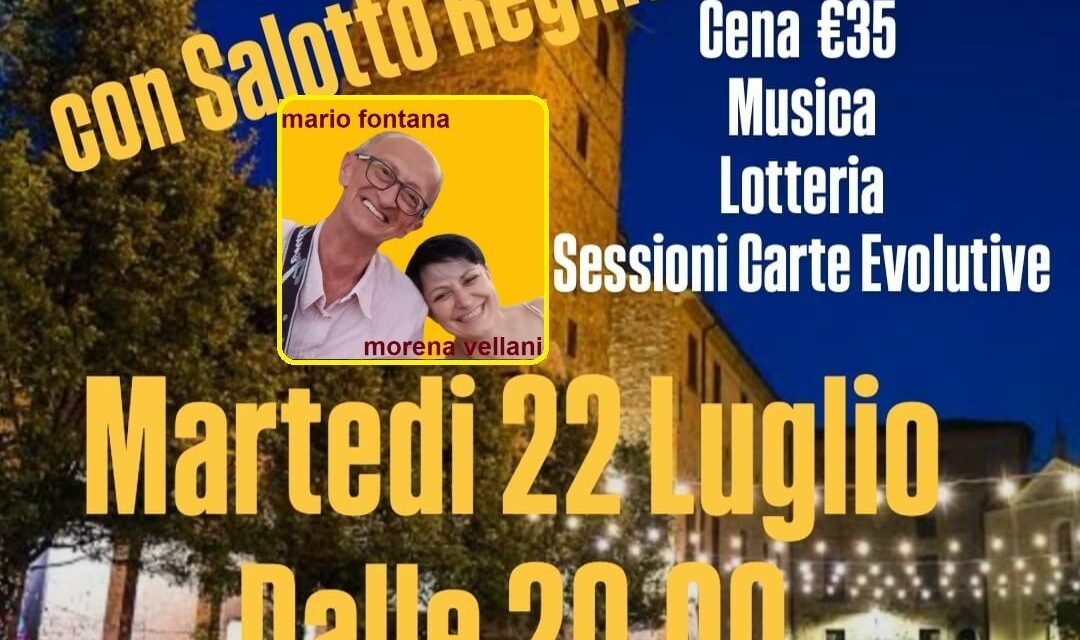 Una serata piacevolmente benefica al Castello