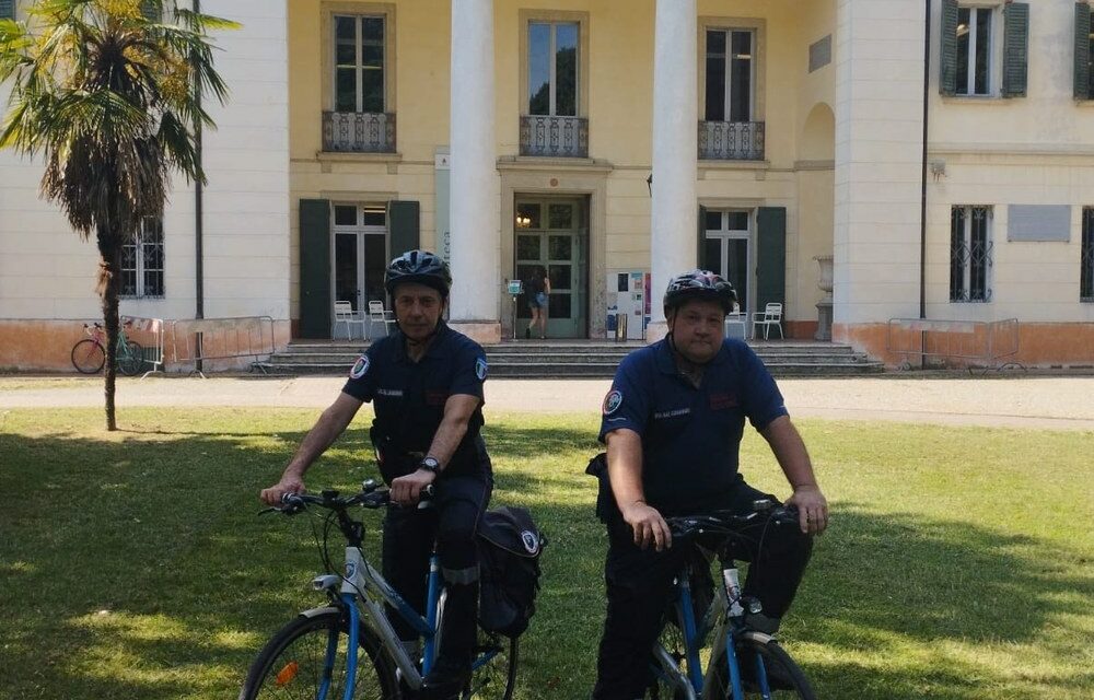 Controlli nelle aree verdi: parte la sperimentazione in bicicletta