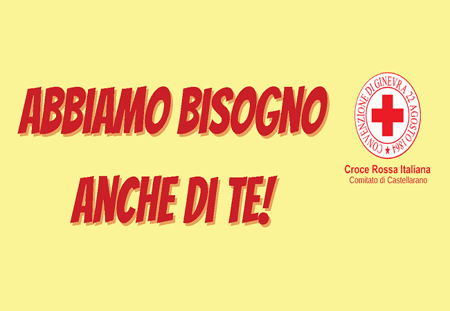 Inizia il corso di Formazione per i Volontari della CRI