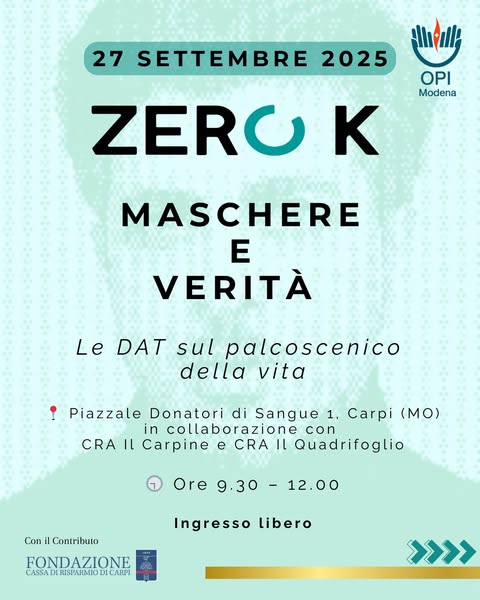 Le DAT sul palcoscenico della vita, per andare oltre la morte