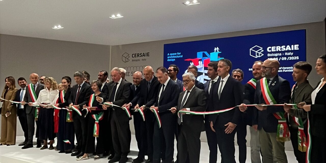 Al via Cersaie 2025: edizione record, nonostante dazi, instabilità politica globale e costi energetici