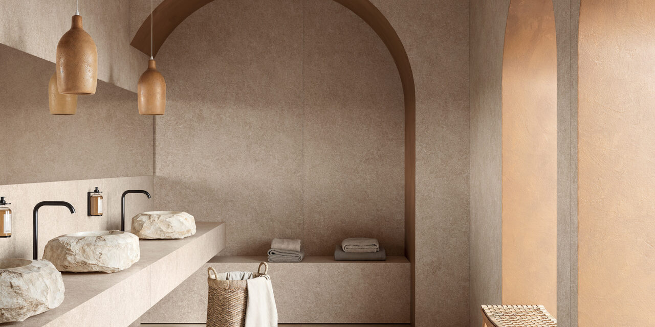 ABK Group a Cersaie 2025 reinventa i brand con nuovi materiali e visioni progettuali d’autore