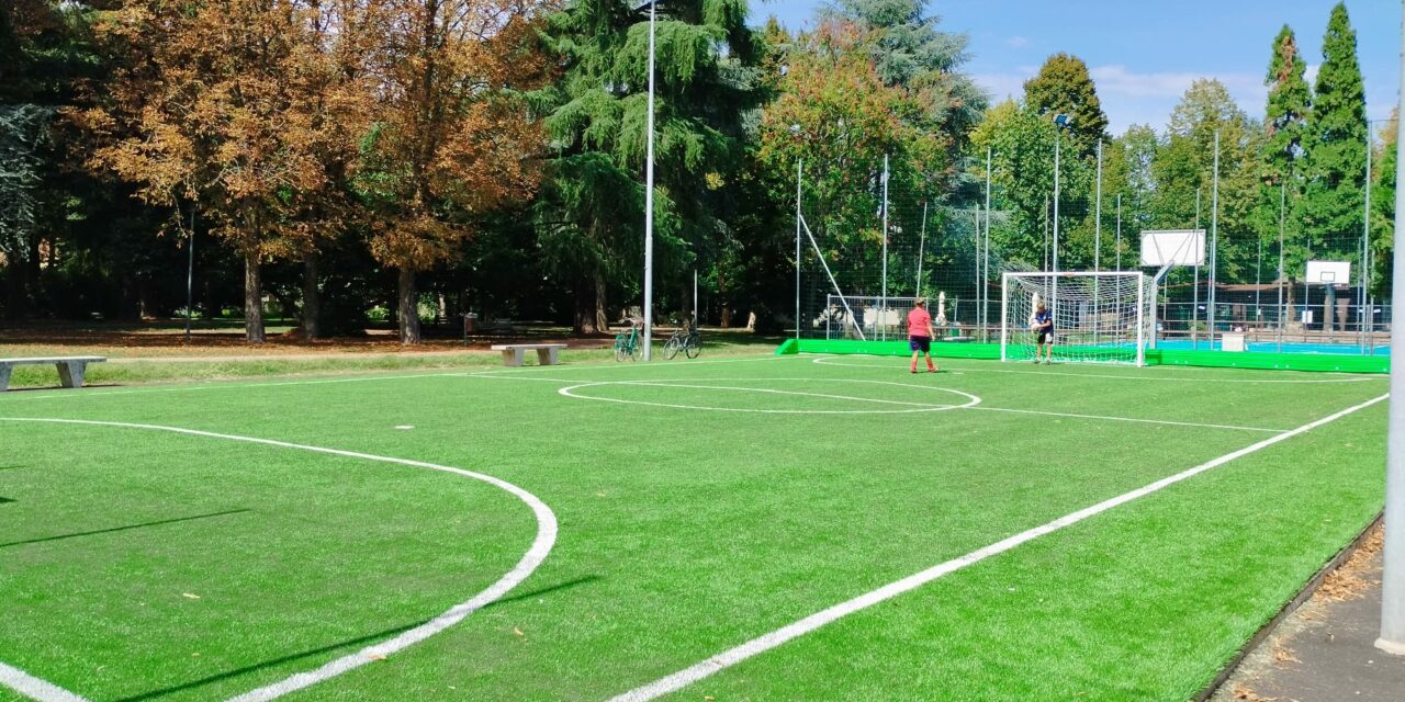 Parco XXV Aprile: inaugurazione dei nuovi campi