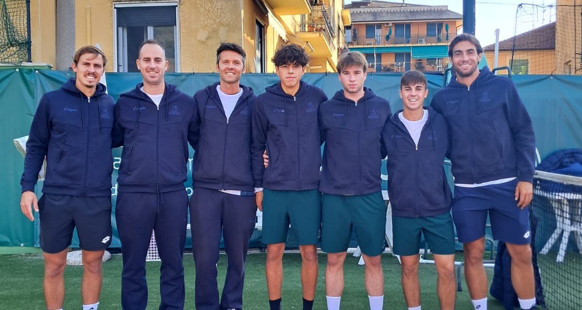 Serie A1 maschile di tennis: lo Sporting fermato a Santa Margherita