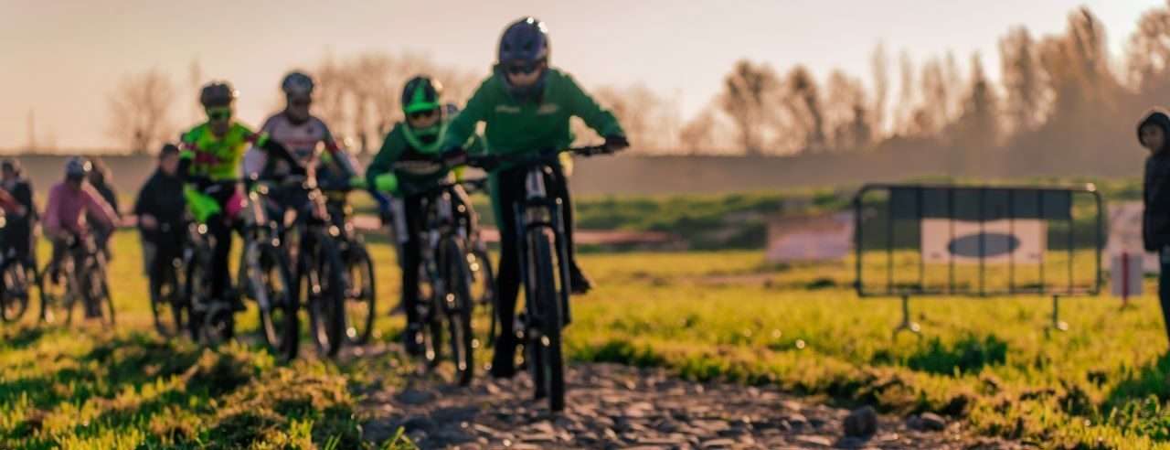 Inaugurazione del secondo stralcio del percorso protetto per il ciclismo off-road