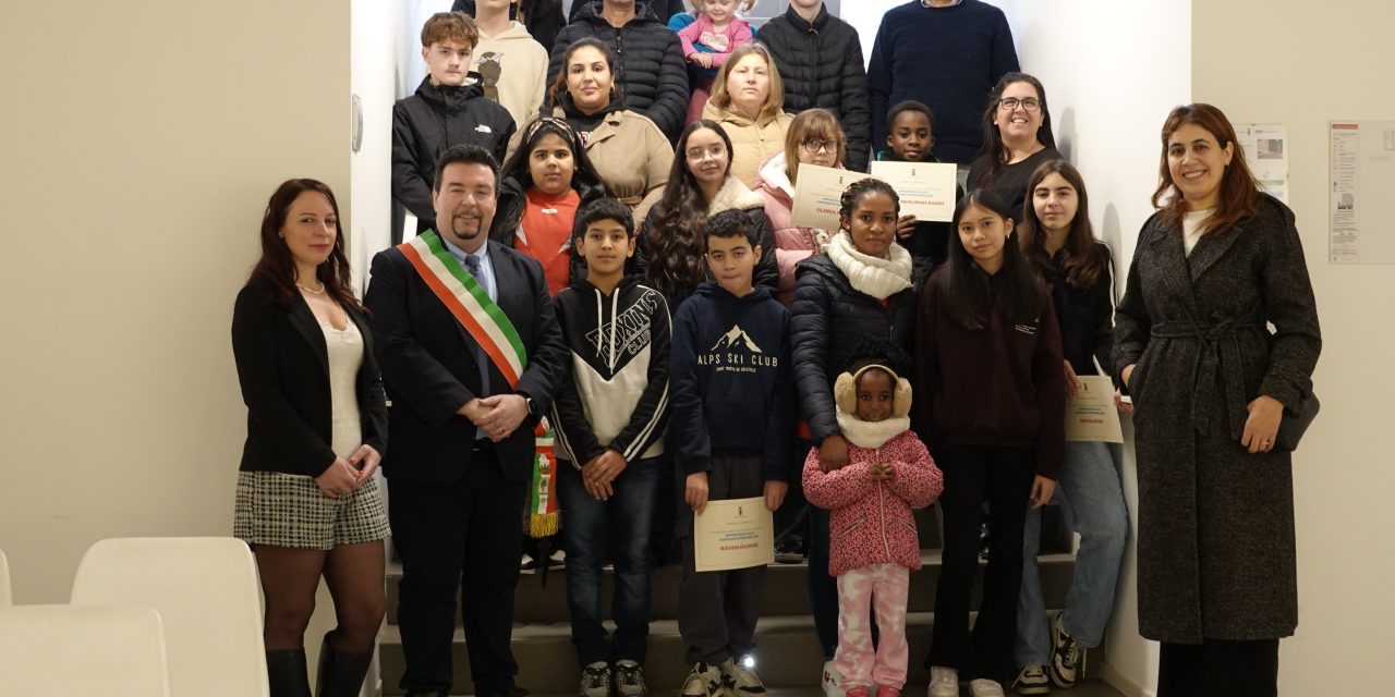 MARANELLO, CITTADINANZA SIMBOLICA AGLI ALUNNI STRANIERI