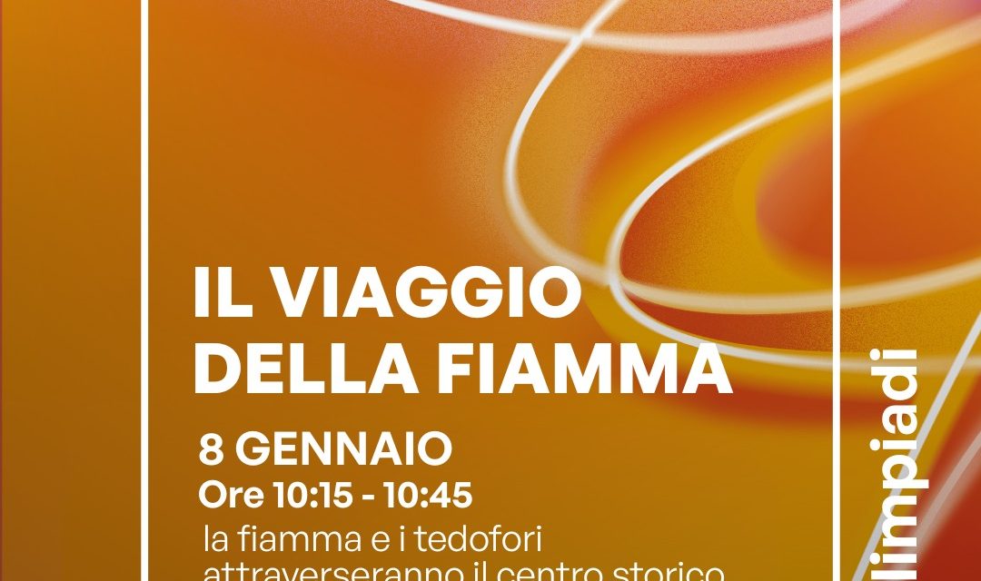 La Fiamma Olimpica attraversa Sassuolo: giovedì 8 gennaio la città accoglie il cammino verso Milano–Cortina 2026