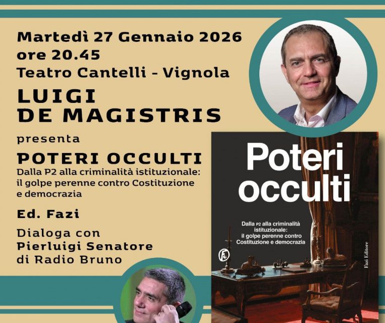 LUIGI DE MAGISTRIS presenta “Poteri Occulti”