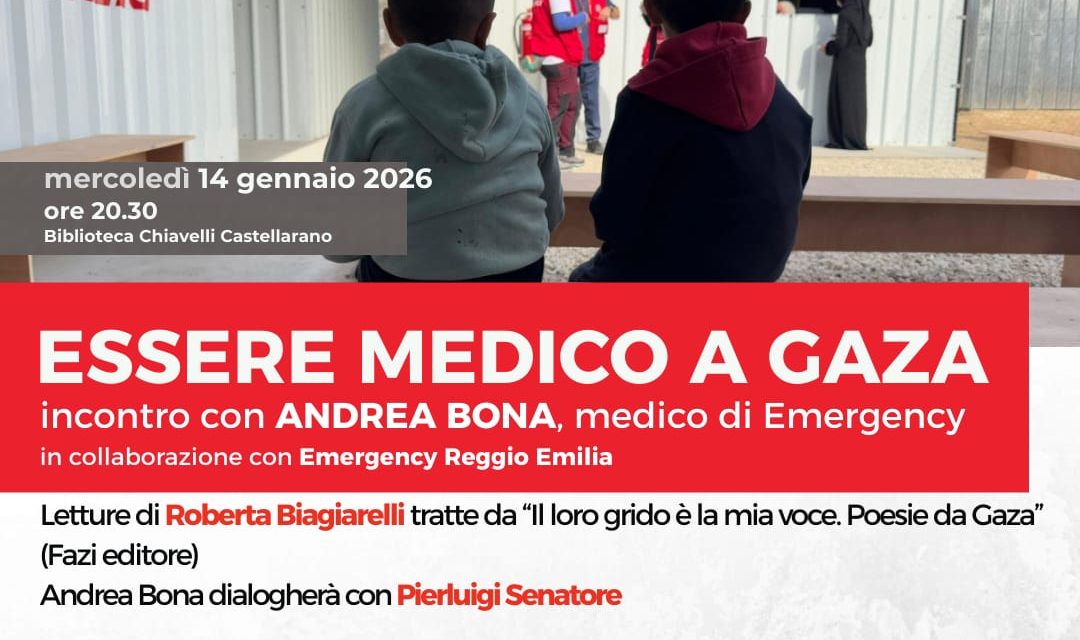 ESSERE MEDICO A GAZA incontro con Emergency