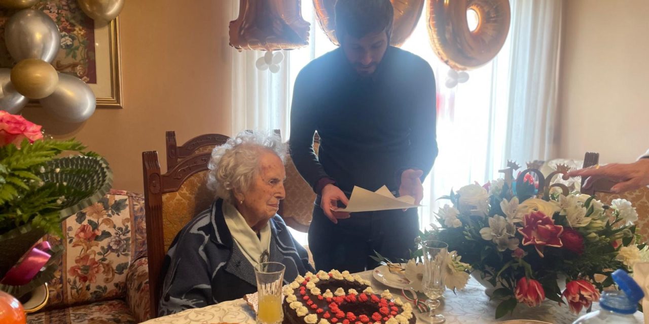 La fioranese Oriele Casolari ha festeggiato 106 anni