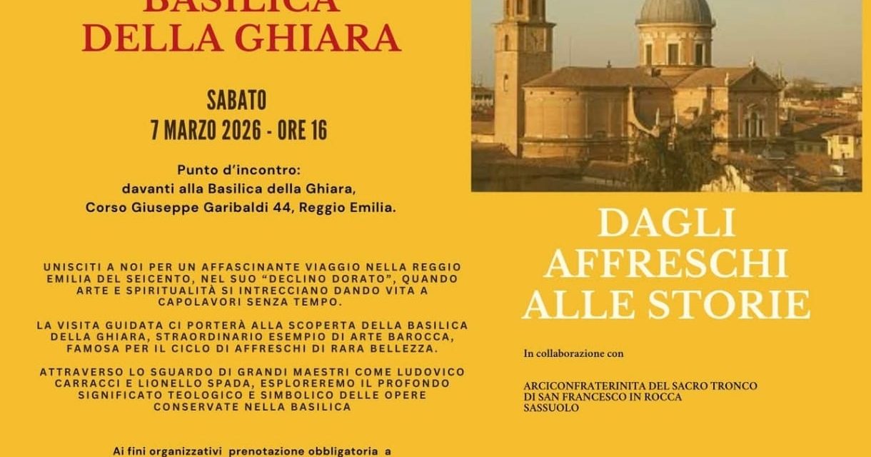 Dagli affreschi alle storie visita alla basilica della Ghiara