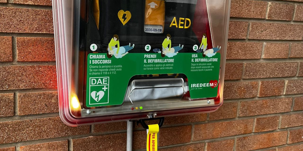 Un nuovo defibrillatore a Crociale