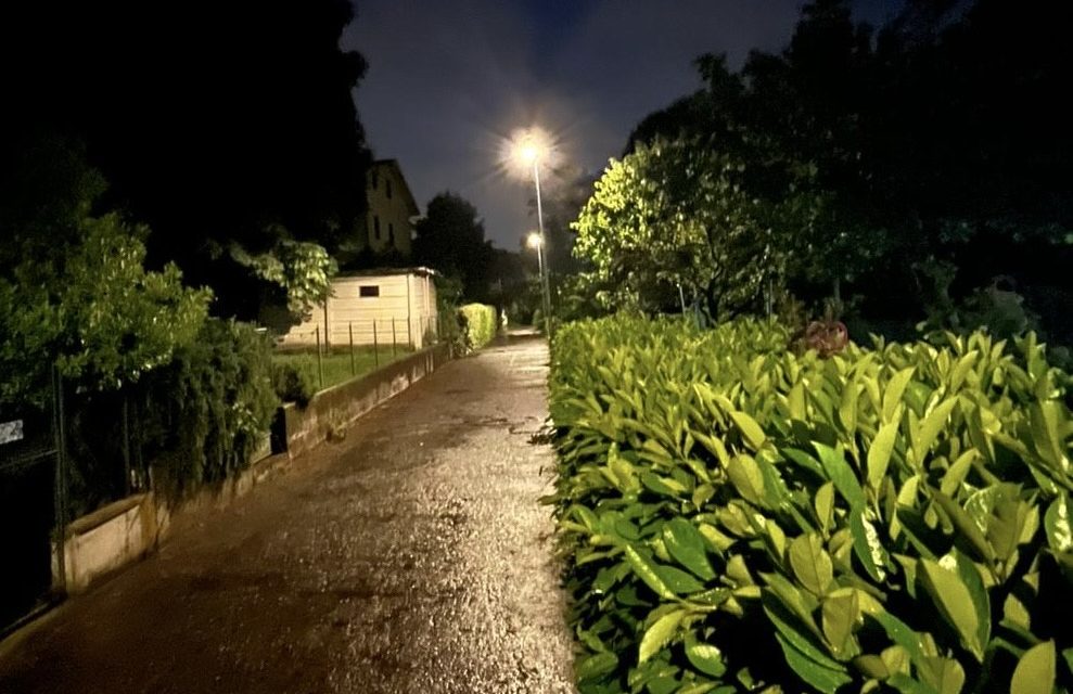 Potenziamento dell’illuminazione pubblica