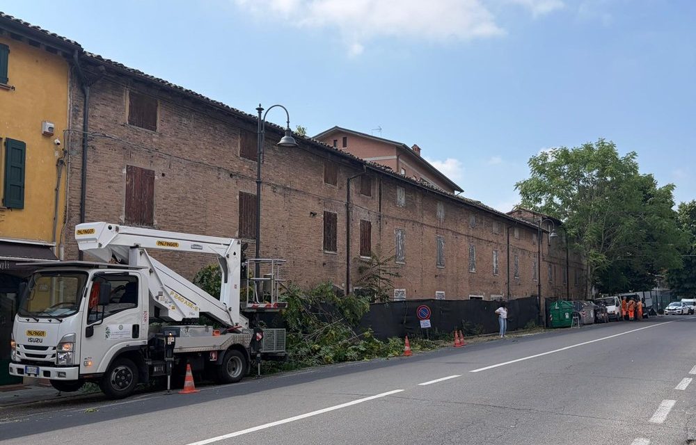 Sicurezza stradale: intervento concluso in via Giardini